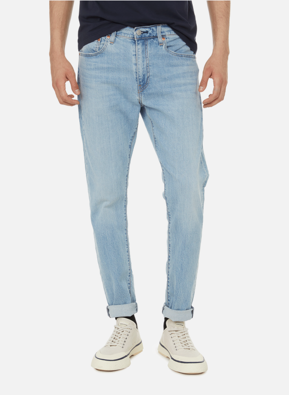 LEVI'S Red Tab 512 Slim Taper stretch cotton jeans Blue