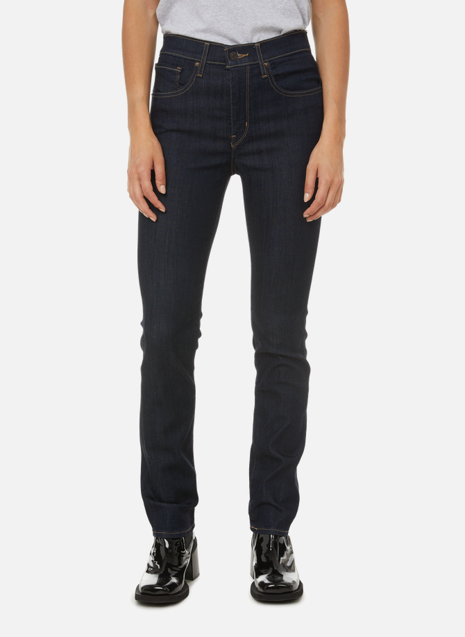 724 High-Rise Slim Straight cotton and lyocell jeans LEVI'S