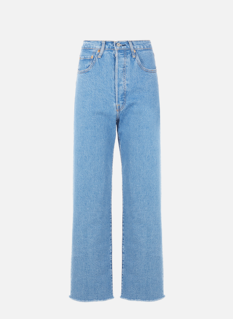 Jean Ribcage Straight Ankle en coton denim BlueLEVI'S Red Tab 