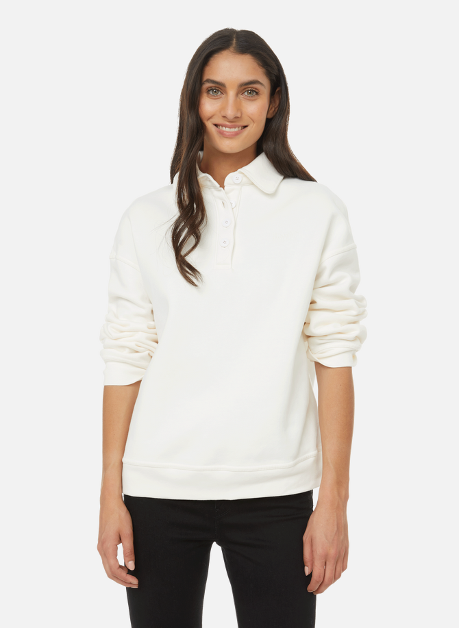 Cotton fleece-blend button-down sweatshirt LEVI'S Red Tab