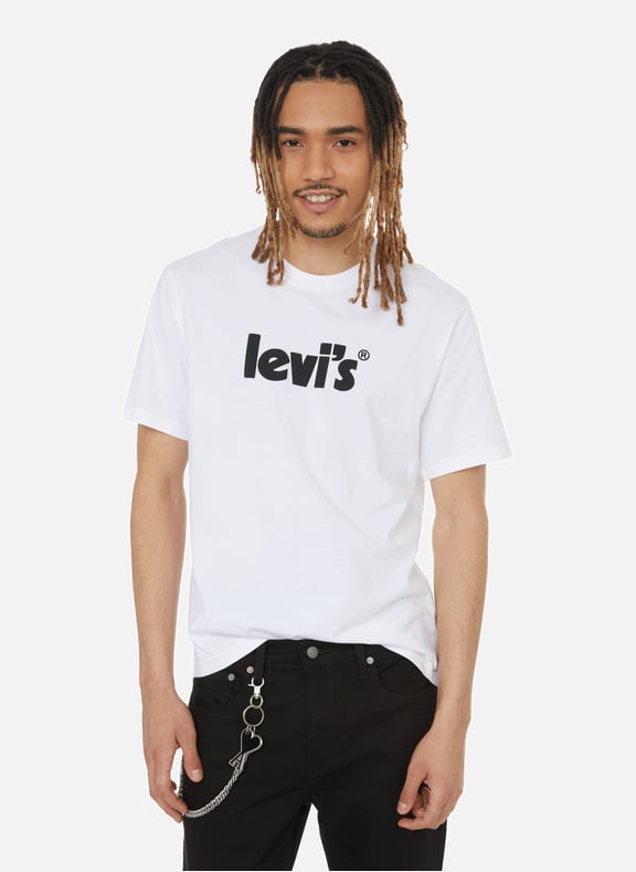 Cotton logo T-shirt White by LEVI'S Red Tab LEVI'S Red Tab Cotton logo T-shirt White