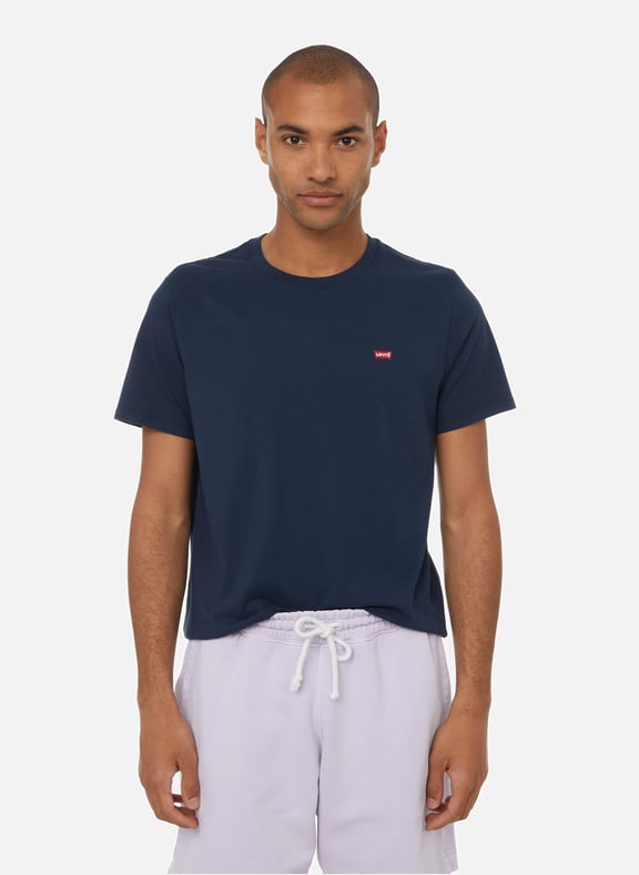 Cotton logo T-shirt Blue by LEVI'S Red Tab LEVI'S Red Tab Cotton logo T-shirt Blue
