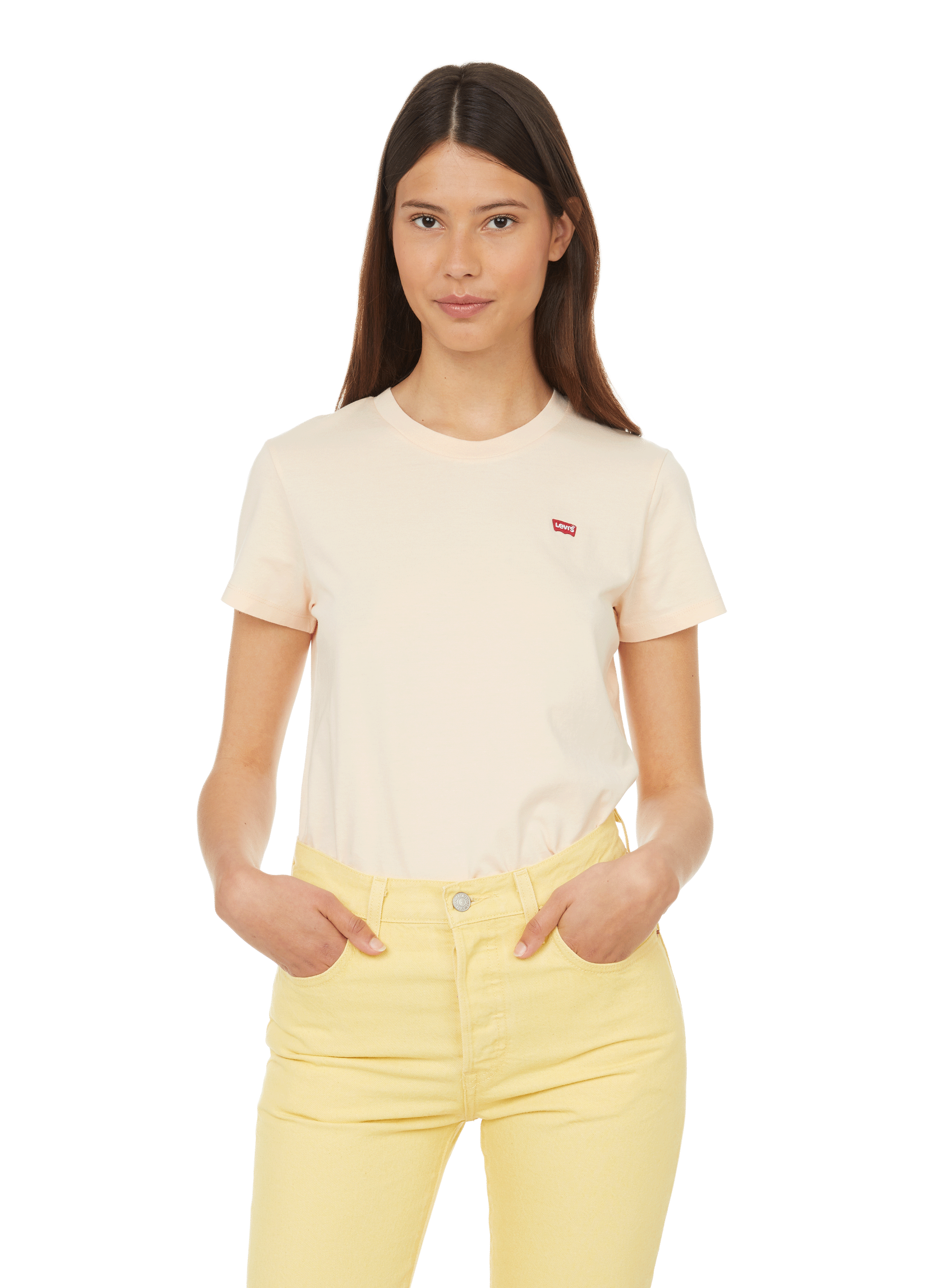 levis logo tshirt women