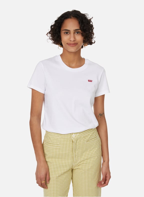 Round-neck cotton T-shirt White by LEVI'S Red Tab LEVI'S Red Tab Round-neck cotton T-shirt White