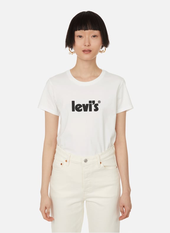 Round-neck cotton T-shirt White by LEVI'S Red Tab LEVI'S Red Tab Round-neck cotton T-shirt White