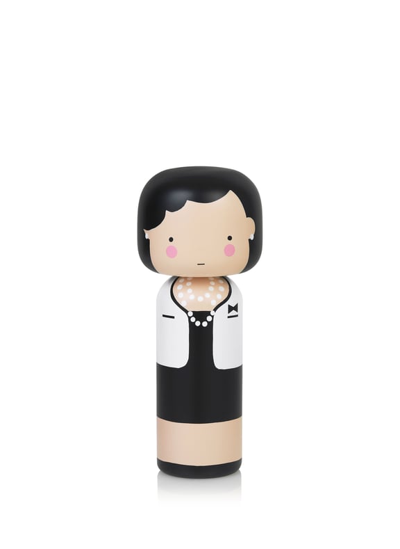 Coco wooden figurine Multicolour by LUCIE KAAS LUCIE KAAS Coco wooden figurine Multicolour