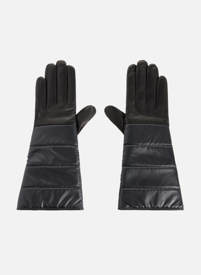Gonfle leather gloves  MAISON FABRE