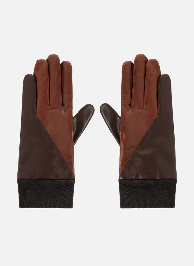 Leather gloves MAISON FABRE