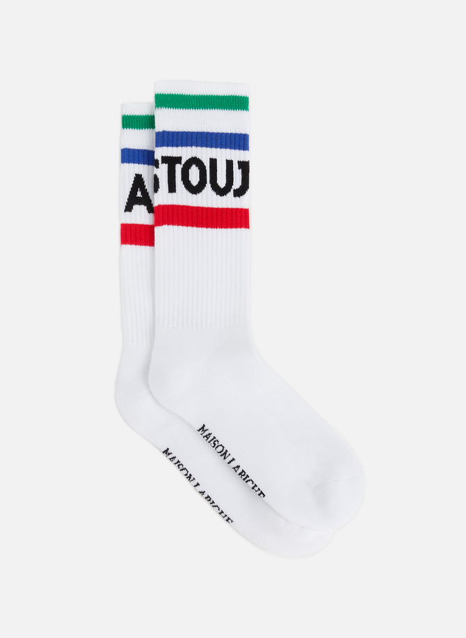 ?Amour Toujours? cotton-blend socks MAISON LABICHE