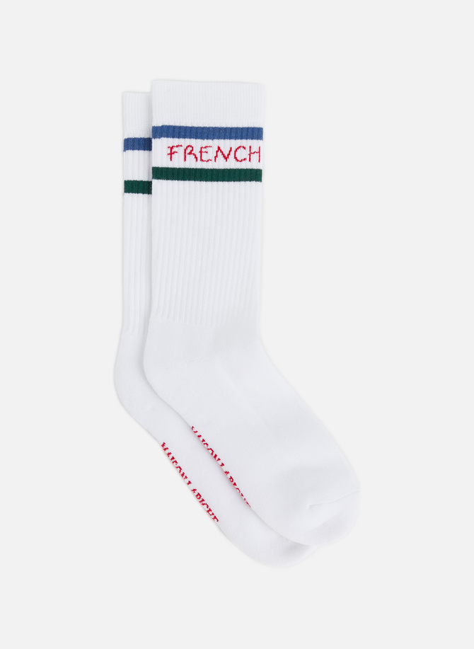 ?French Touch? cotton-blend socks MAISON LABICHE