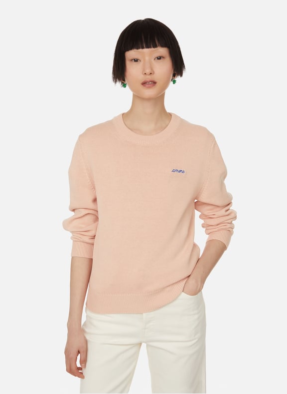 Choiseul Amore cotton jumper Orange by MAISON LABICHE MAISON LABICHE Choiseul Amore cotton jumper Orange