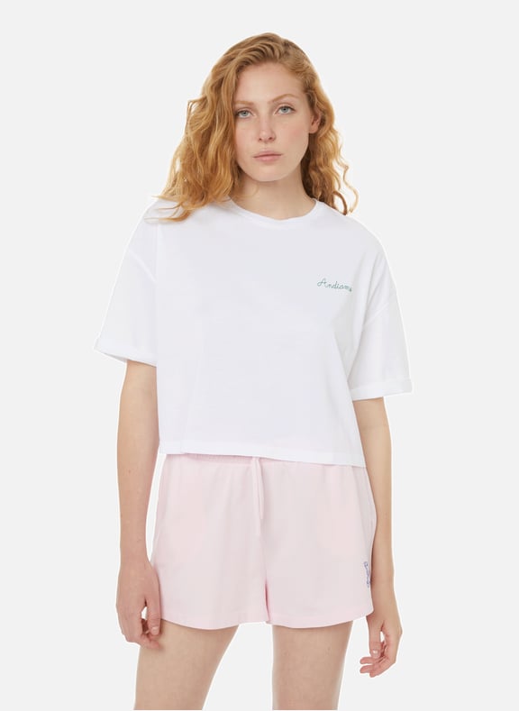 Short cotton T-shirt White by MAISON LABICHE MAISON LABICHE Short cotton T-shirt White