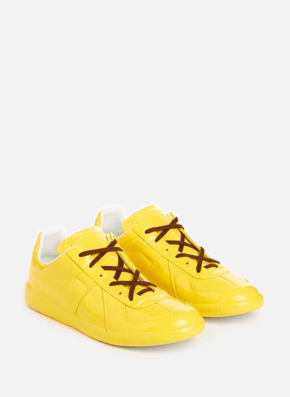 Yellow Replica rubber sneakers