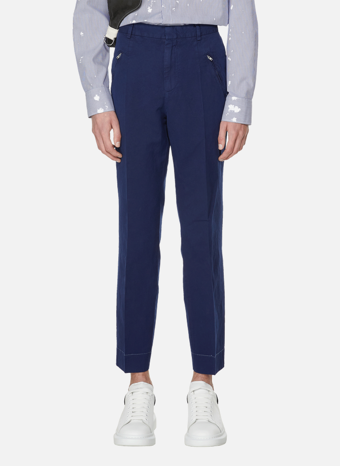 Virgin wool and mohair-blend tailored trousers MAISON MARGIELA