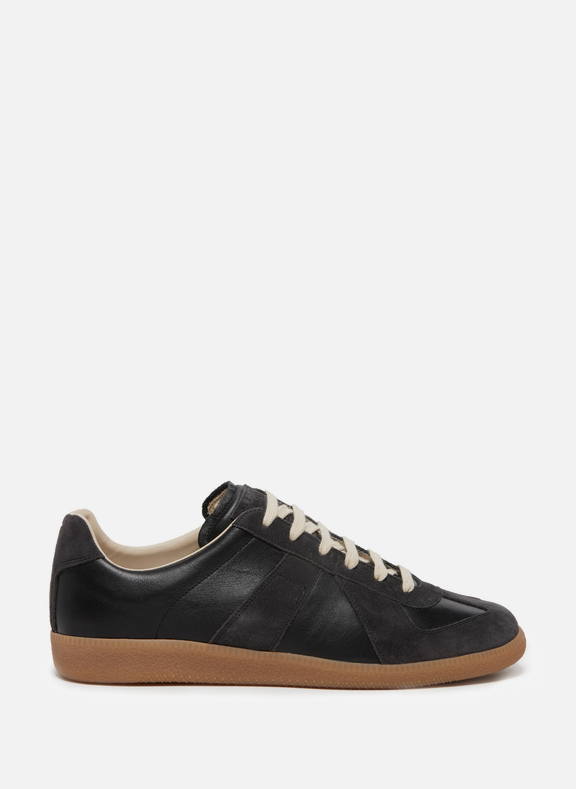 MAISON MARGIELA Replica leather Sneakers Black
