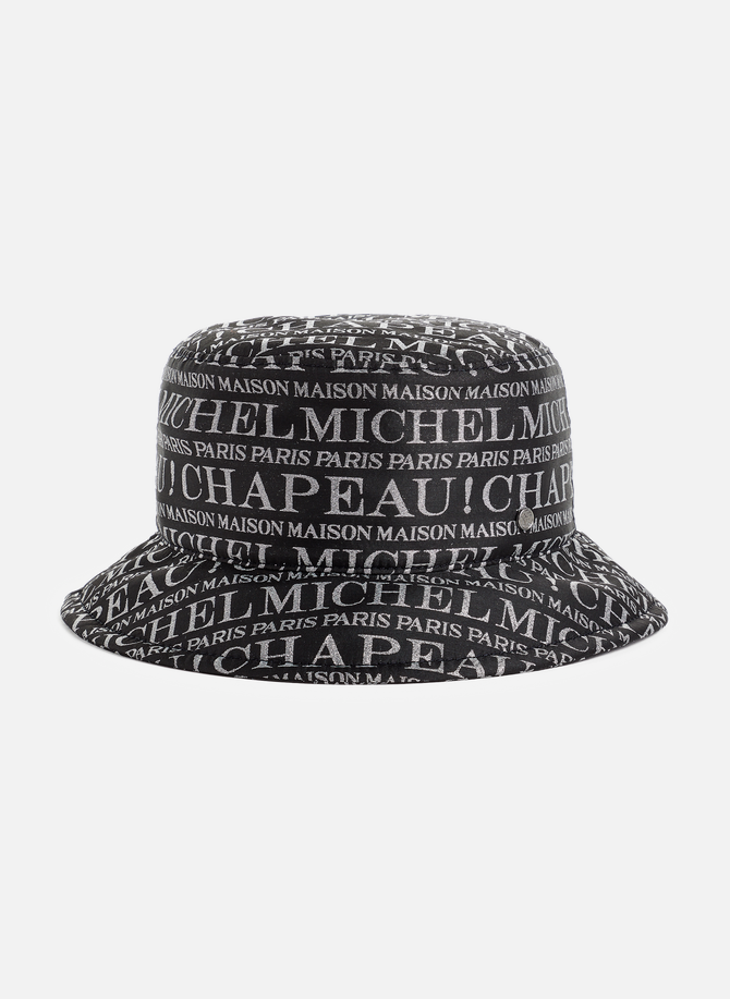 Logo printed bucket hat MAISON MICHEL