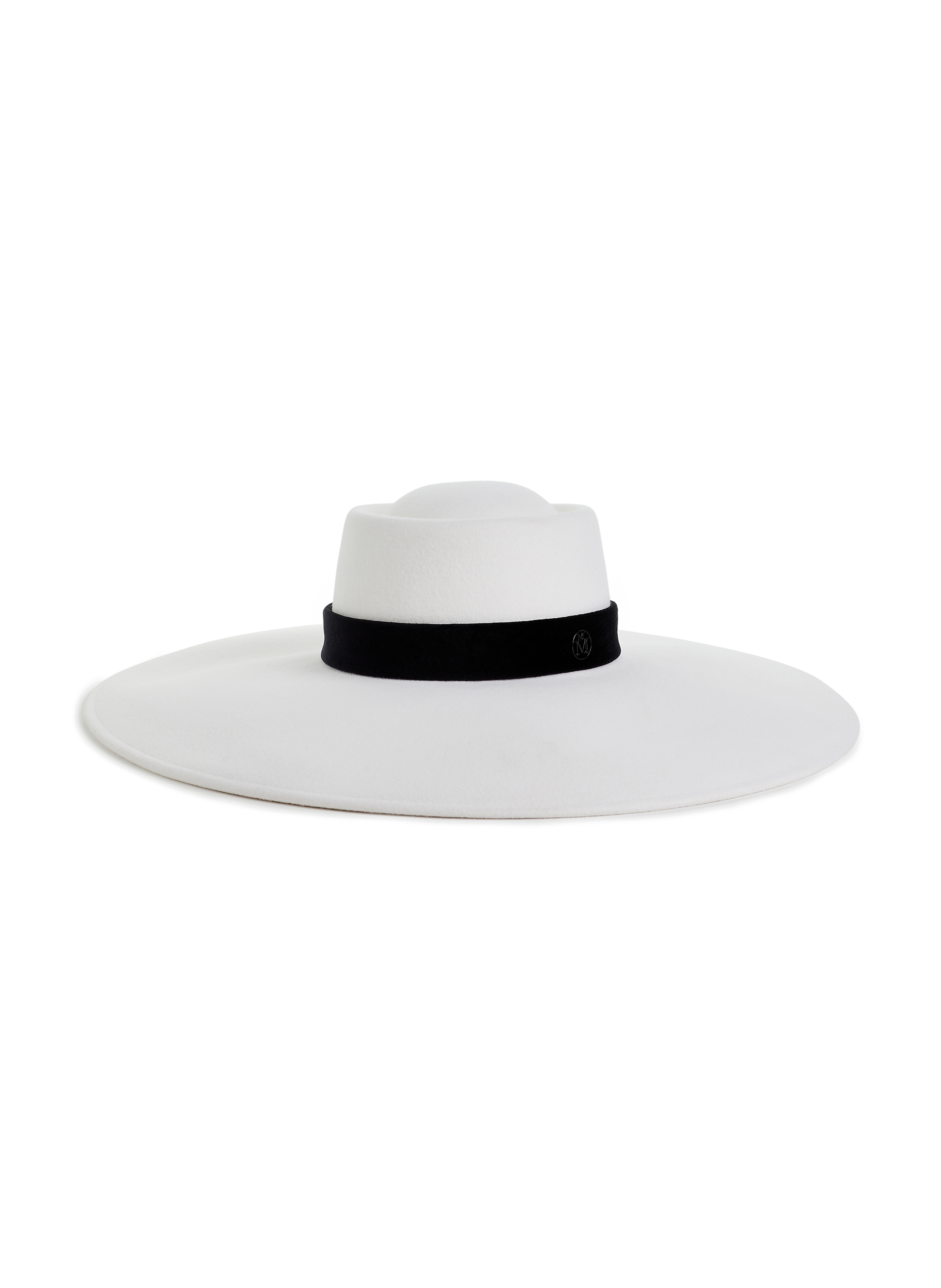 maison michel white hat