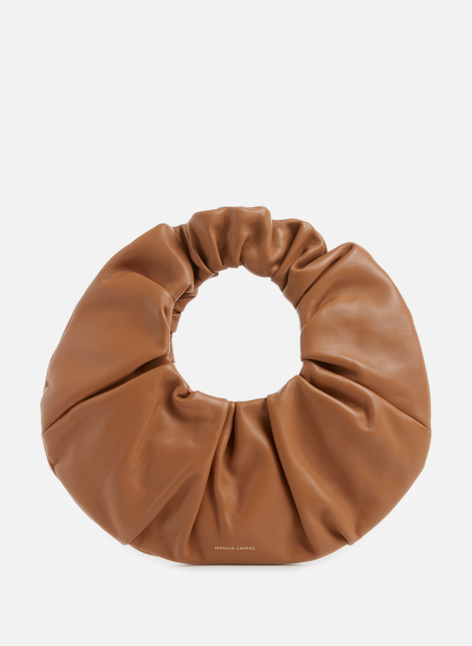 Scrunchie leather mini bag MANSUR GAVRIEL