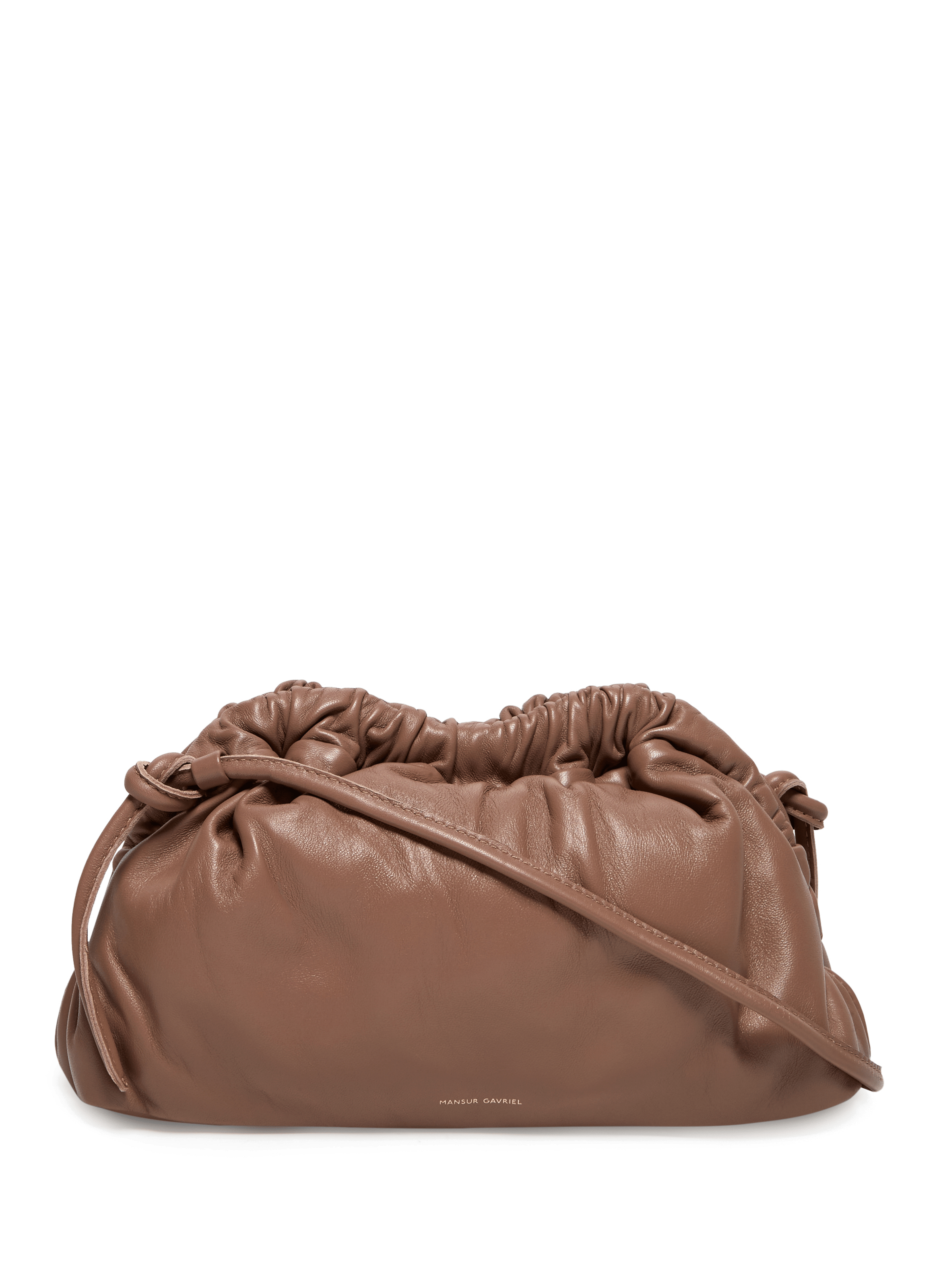 mansur gavriel cloud lambskin clutch