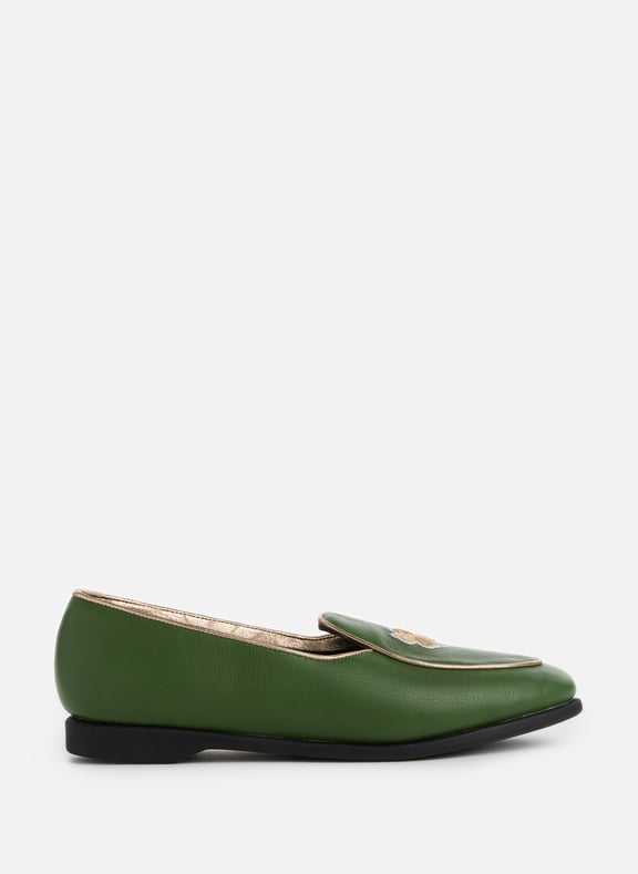 Soft leather slippers Green by MAQUISTADOR MAQUISTADOR Soft leather slippers Green