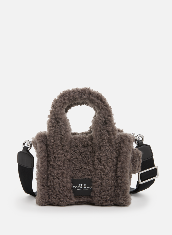 The Teddy mini shearling tote bag MARC JACOBS