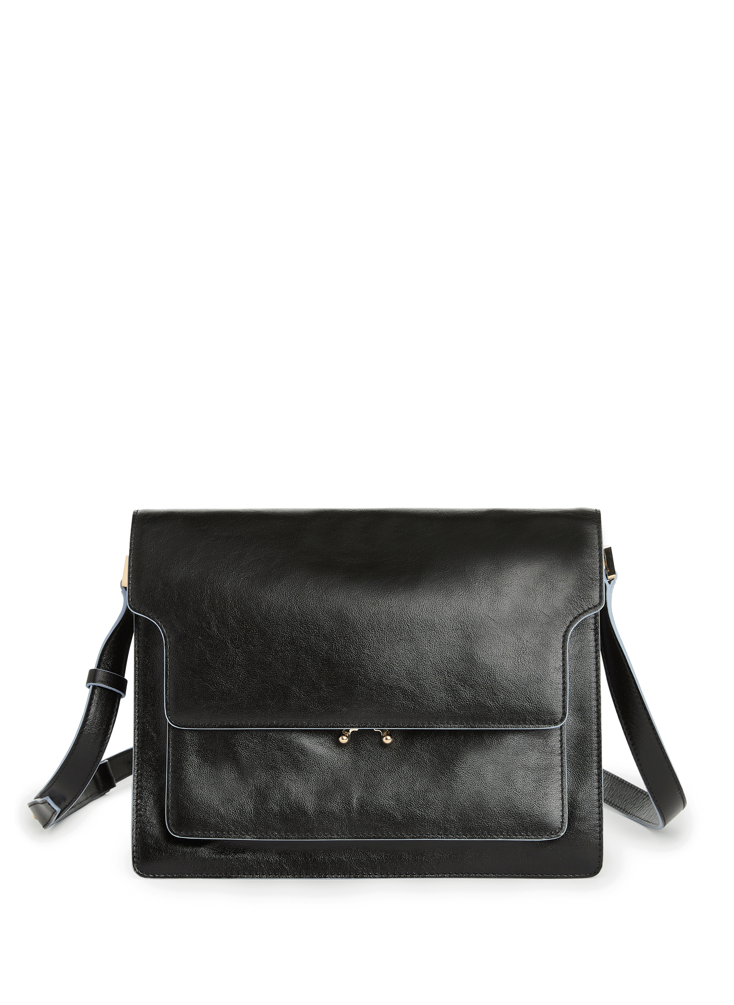 marni leather shoulder bag