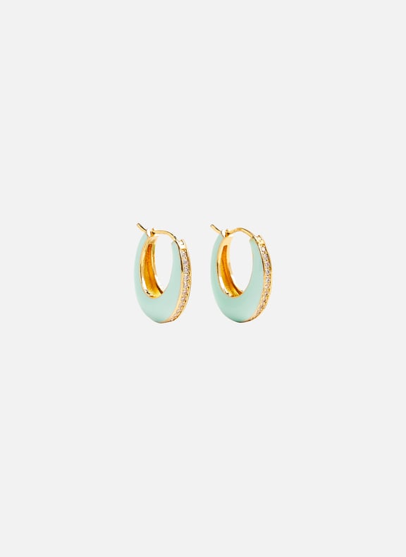 Candy earrings Golden by TANI BY MINETANI TANI BY MINETANI Candy earrings Golden