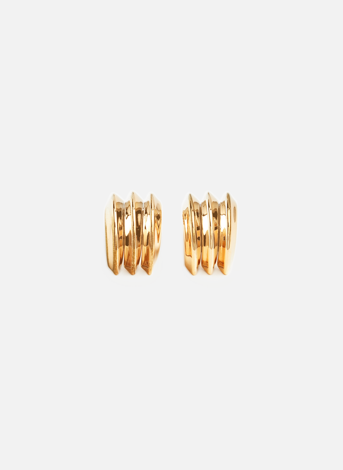 Mia brass earrings TANI BY MINETANI