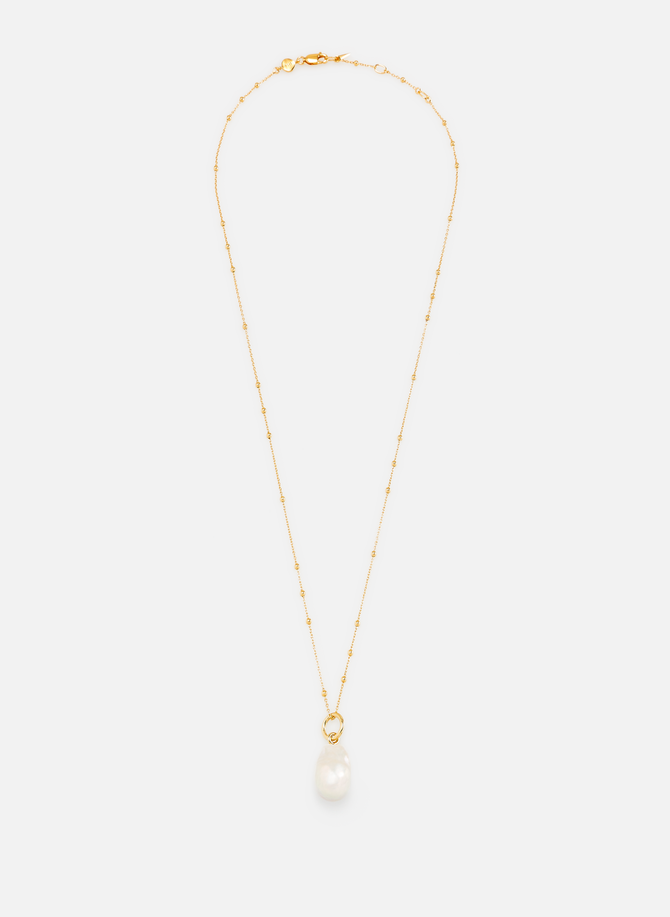 Baroque gold vermeil pearl necklace MISSOMA