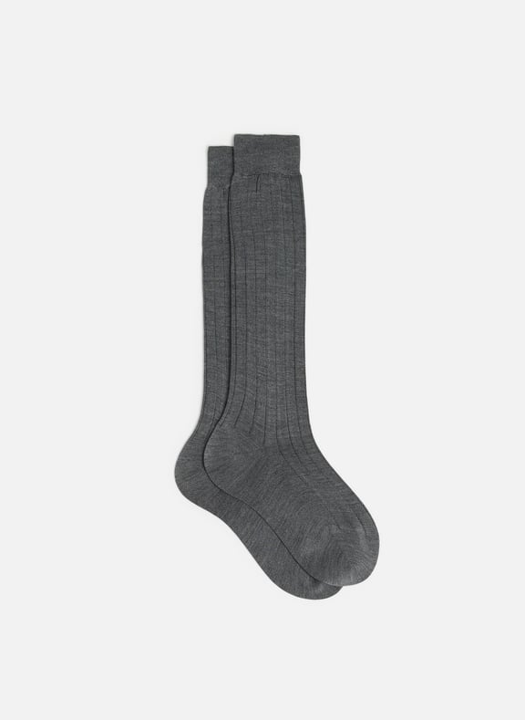 High silk socks Grey by MIU MIU MIU MIU High silk socks Grey