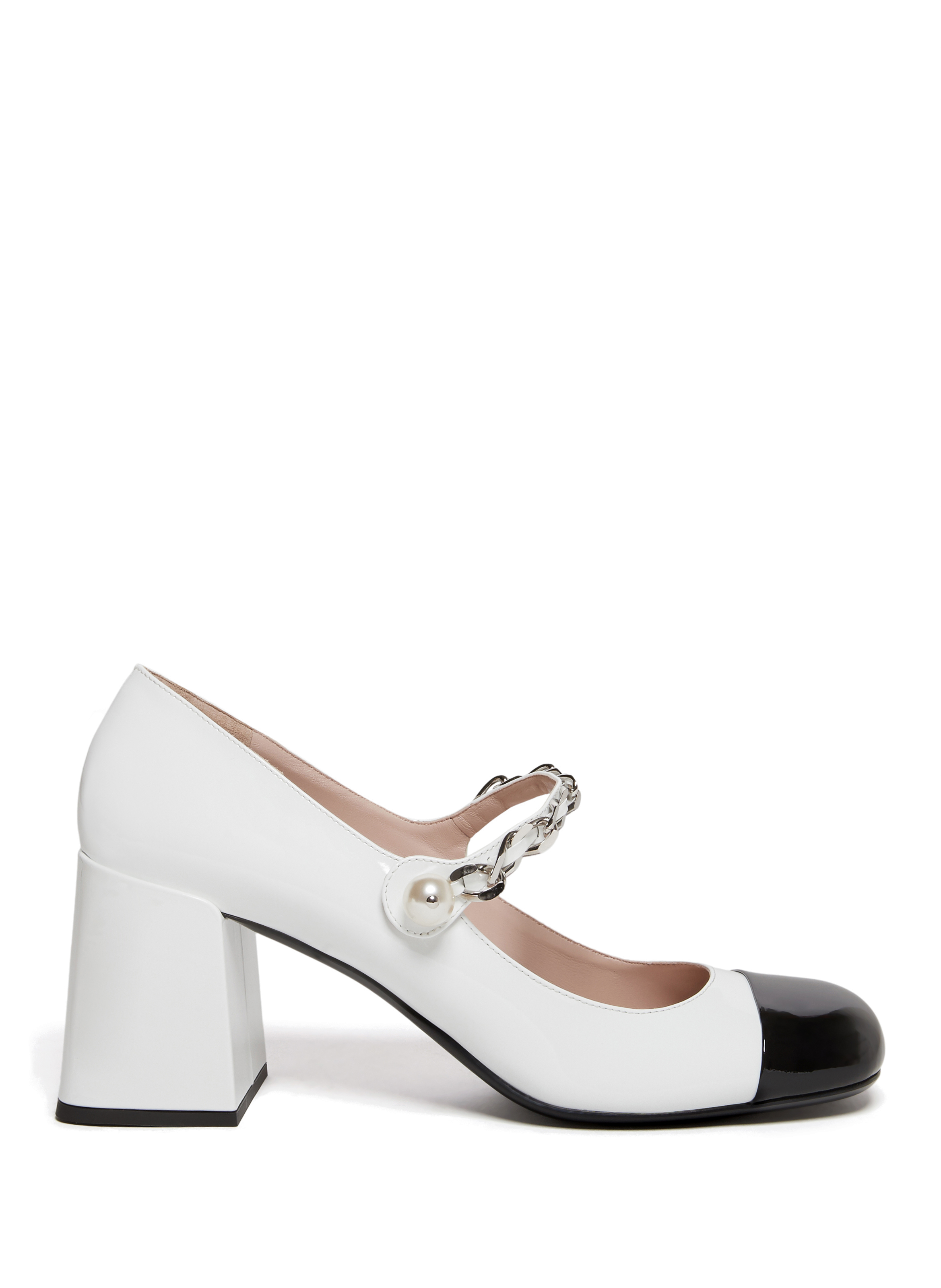 miu miu chunky heels