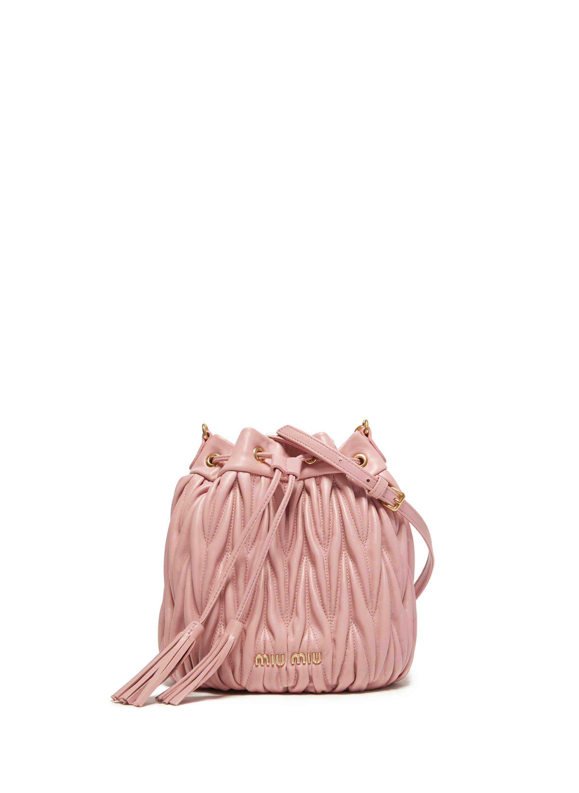 miu miu purse pink