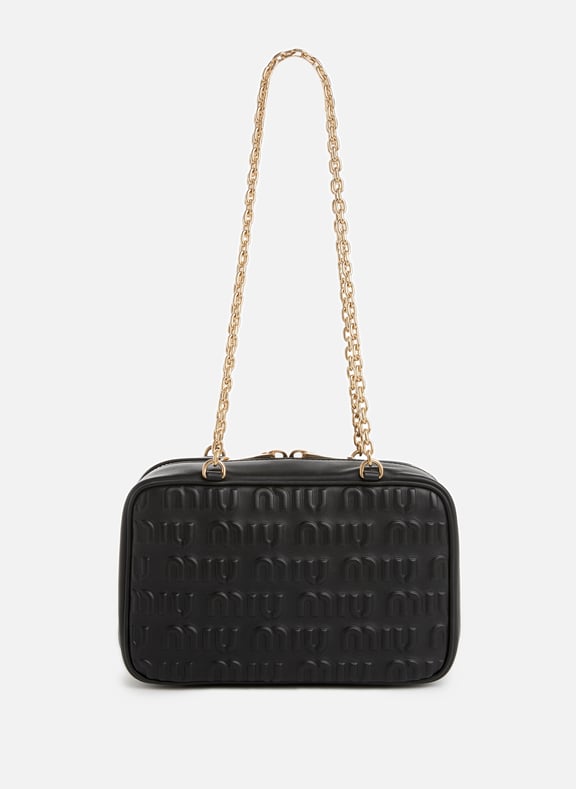Leather bag Black by MIU MIU MIU MIU Leather bag Black
