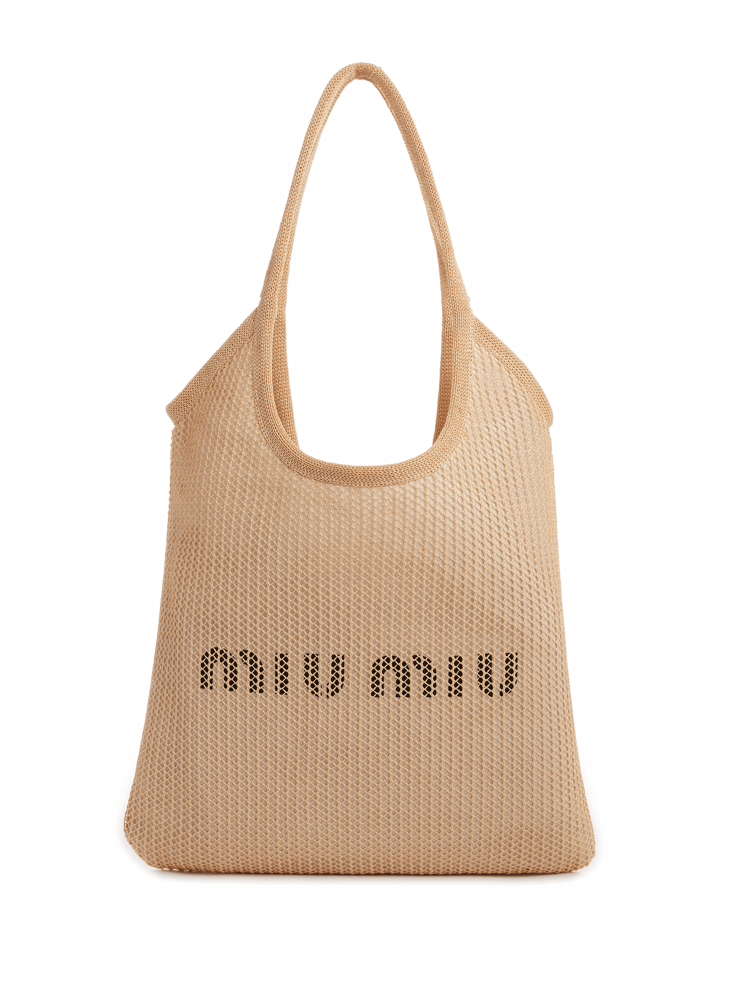 RAFFIA TOTE BAG MIU MIU for WOMEN