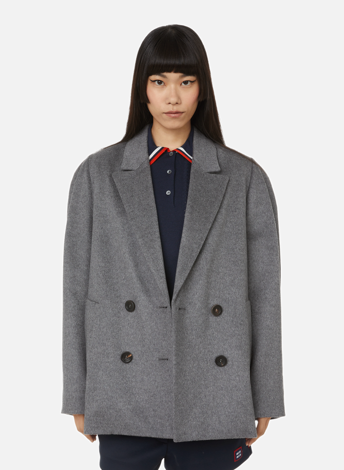 Virgin wool and cashmere jacket MIU MIU