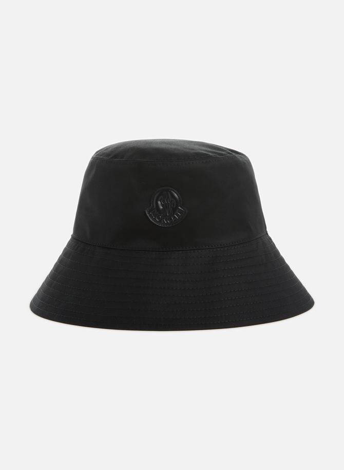 Cotton bucket hat with logo MONCLER