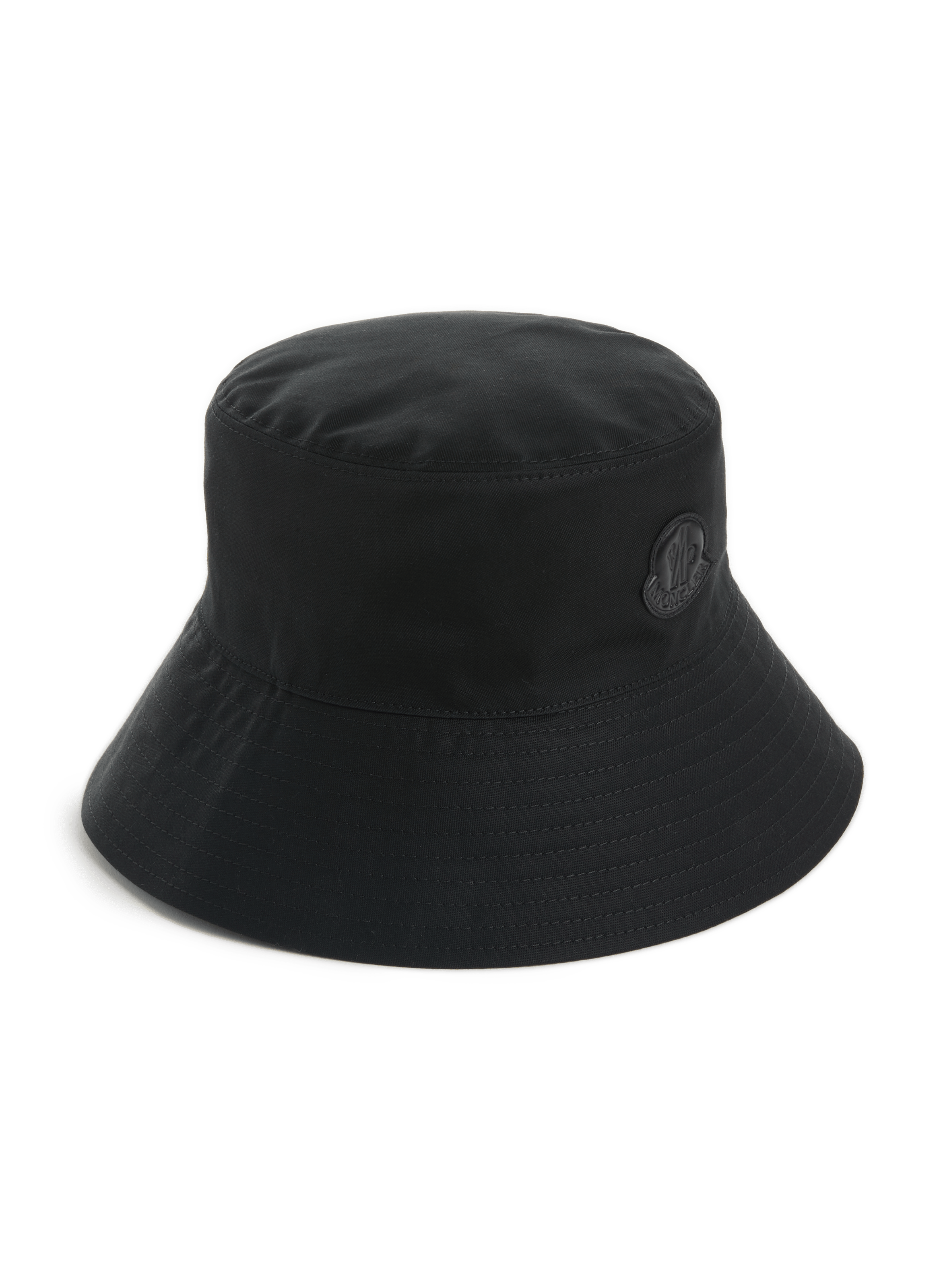 COTTON BUCKET HAT WITH LOGO - MONCLER 