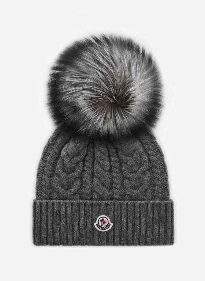 Wool and cashmere-blend beanie MONCLER