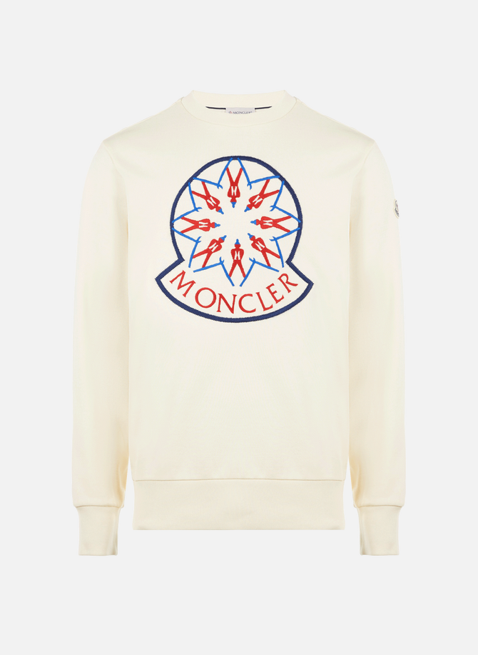 Sweatshirt with embroidered design MONCLER
