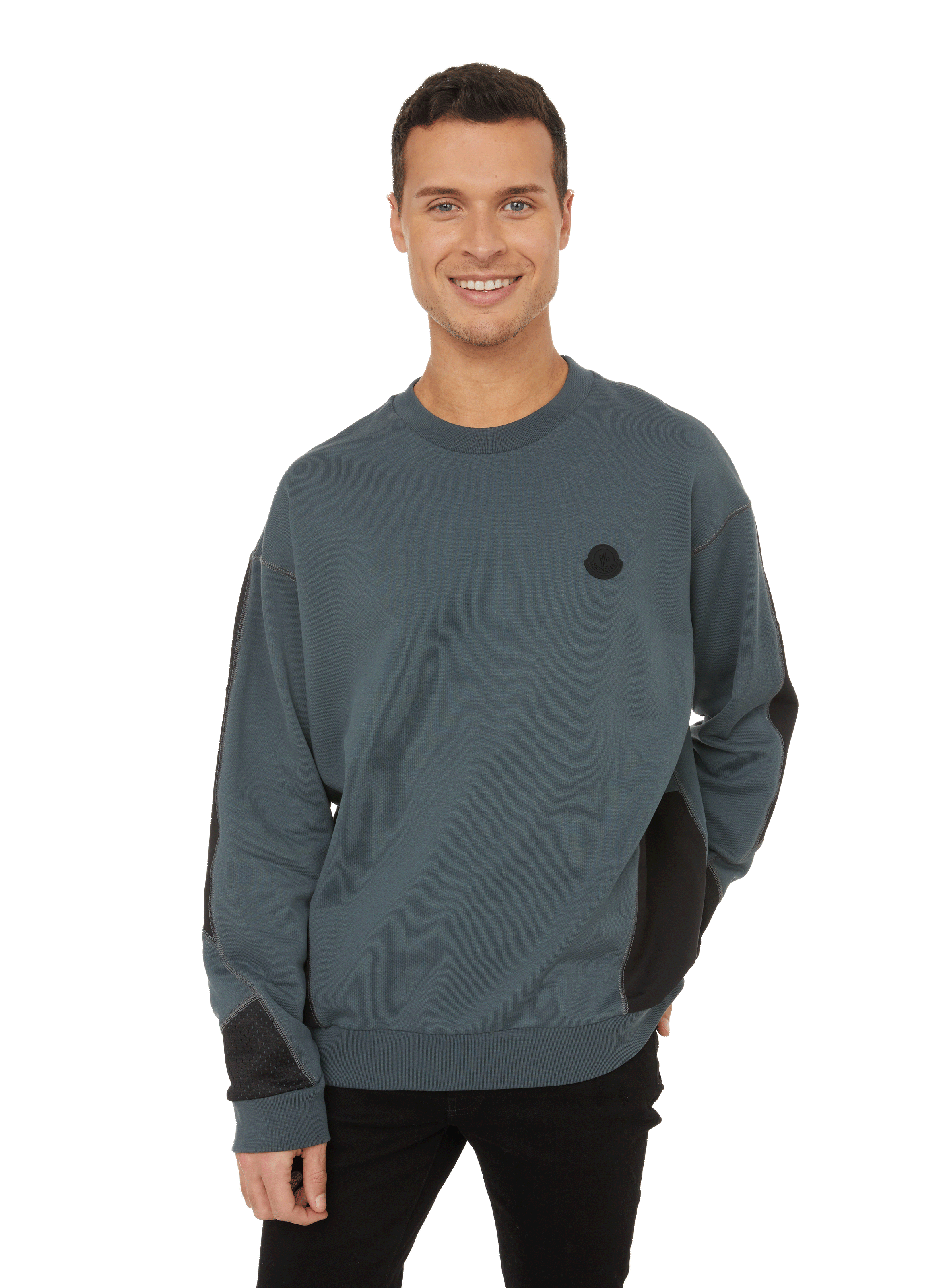 moncler sweatshirt blue