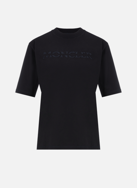 T-shirt à logo BlackMONCLER 
