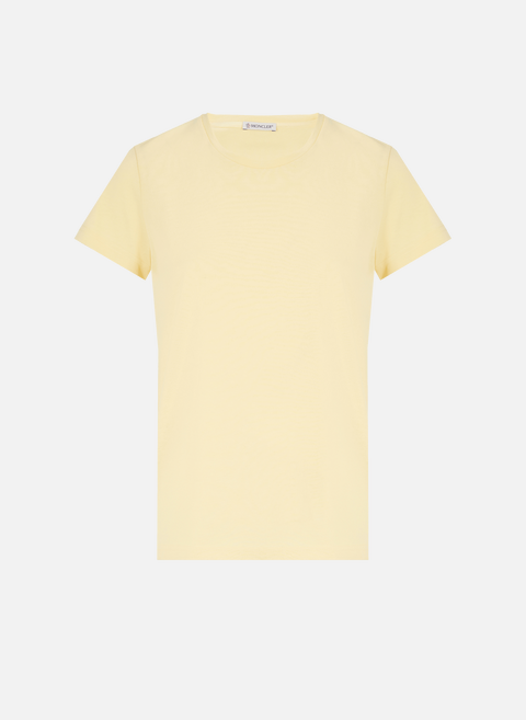T-shirt en coton YellowMONCLER 