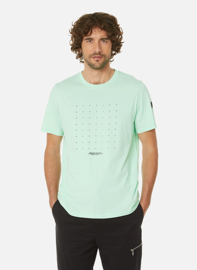 Cotton T-shirt with logo MONCLER