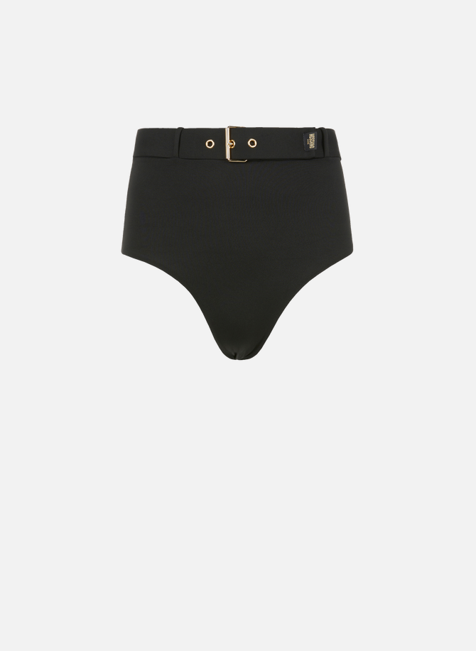Golden Buckle high-waisted bikini bottoms MOSCHINO