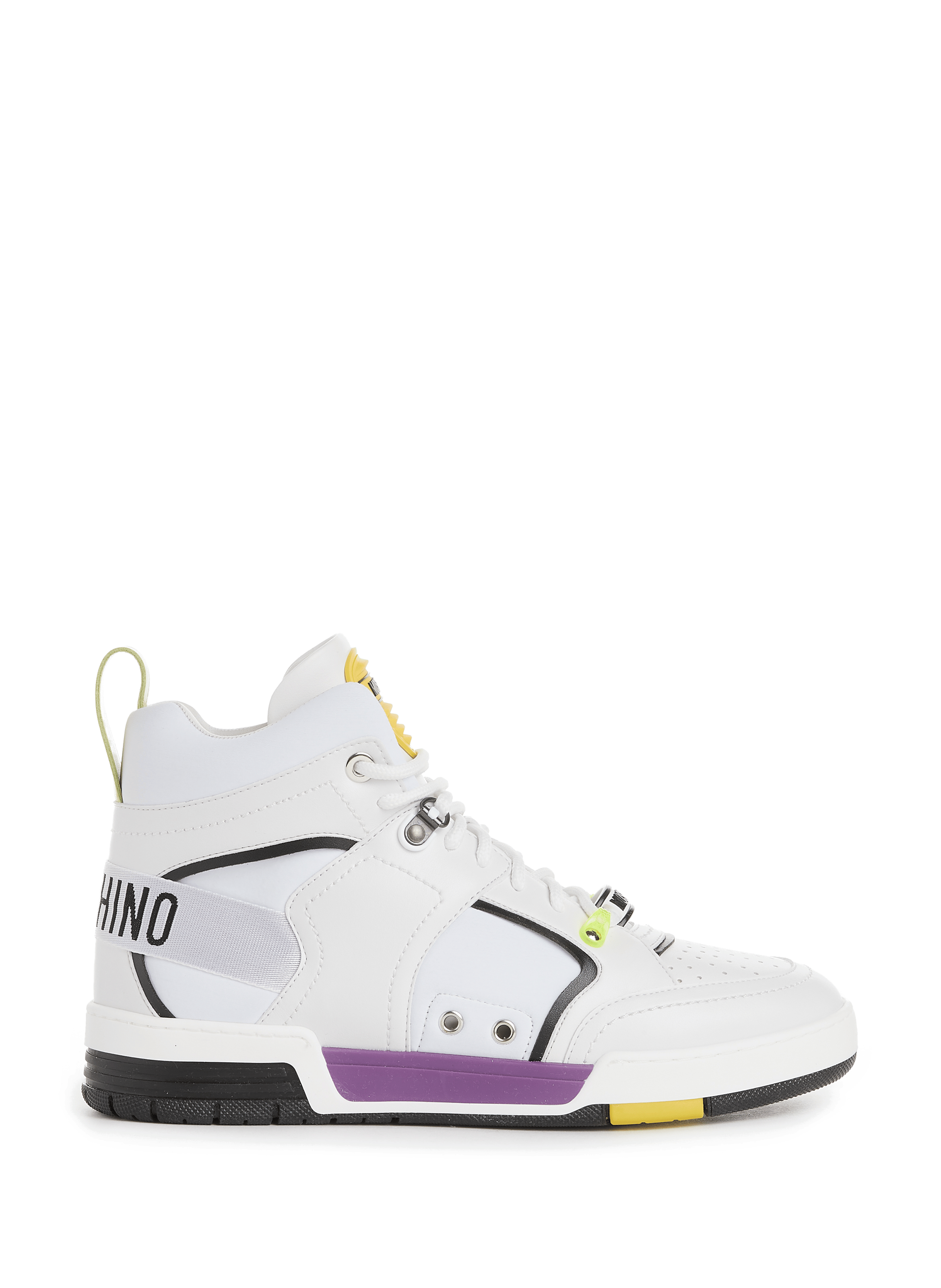 moschino high top sneakers