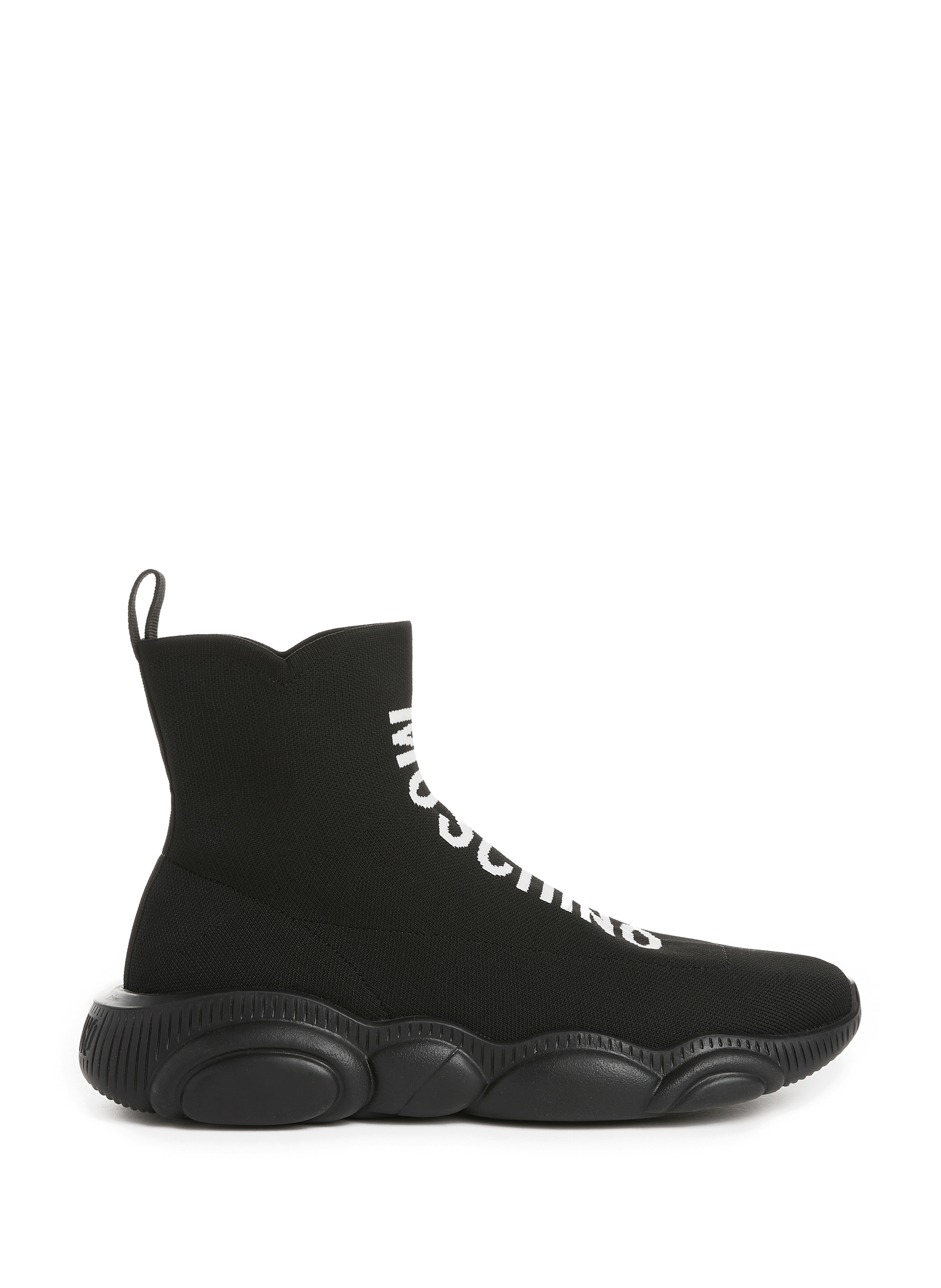 moschino teddy sock sneakers