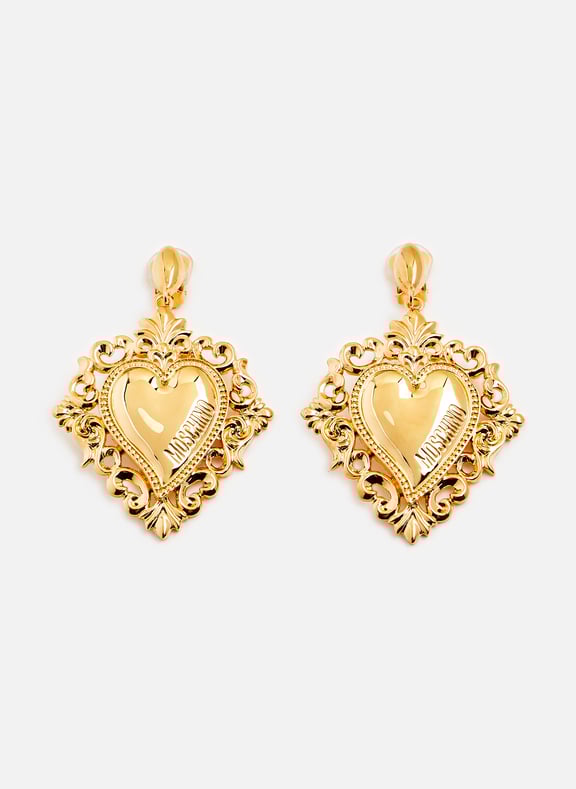 Heart earrings Multicolour by MOSCHINO MOSCHINO Heart earrings Multicolour