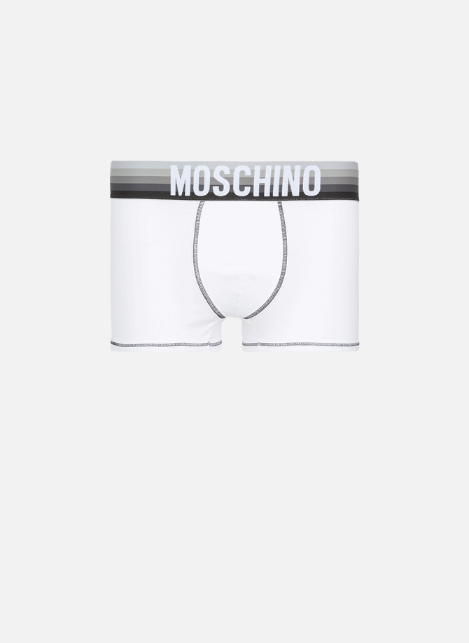 Boxers with Gradient Lines logo MOSCHINO