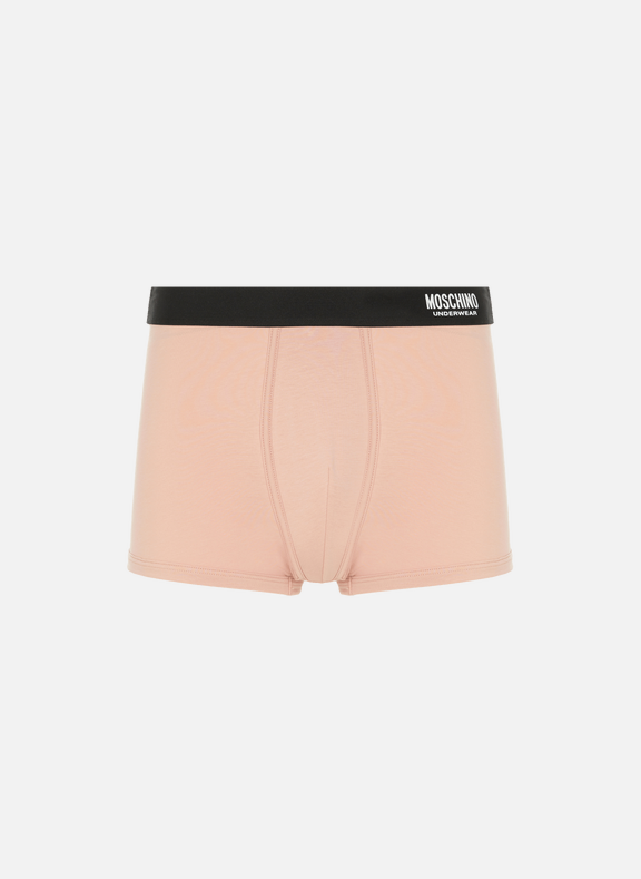 MOSCHINO Cotton-blend boxers Pink