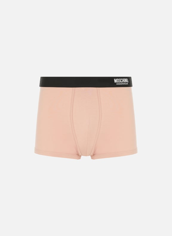 Cotton-blend boxers Pink by MOSCHINO MOSCHINO Cotton-blend boxers Pink